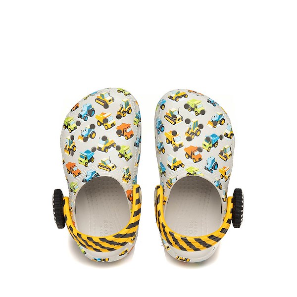 alternate view Crocs Classic Trucks Clog - Baby / Toddler - AtmosphereALT2