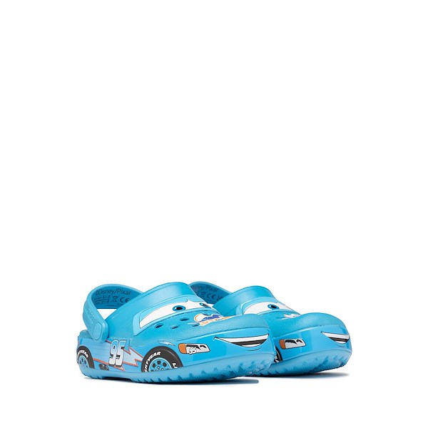 alternate view Disney and Pixar Cars Crocs Lightning McQueen Dinoco Crocband&trade; Clog - Baby / Toddler - Dinoco BlueALT5