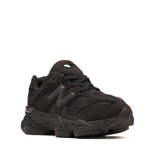 alternate view New Balance 9060 Athletic Shoe - Little Kid - Black / BlackALT5