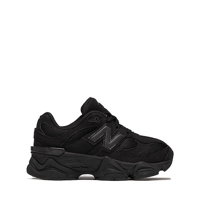 Main view of New Balance 9060 Athletic Shoe - Little Kid - Black / Black