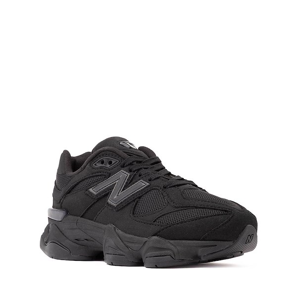 alternate view New Balance 9060 Athletic Shoe - Little Kid - Black / BlackALT5