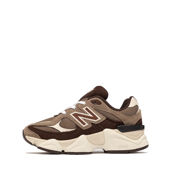 alternate view New Balance 9060 Athletic Shoe - Little Kid - Thunder Brown / Black CoffeeALT1