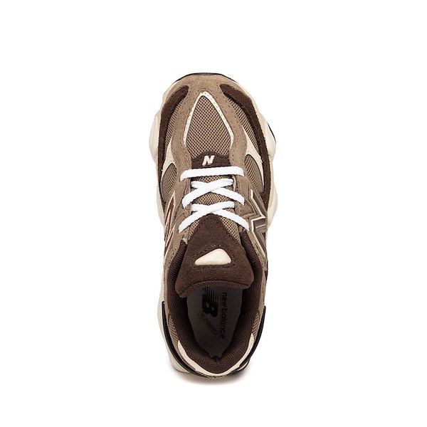alternate view New Balance 9060 Athletic Shoe - Little Kid - Thunder Brown / Black CoffeeALT2