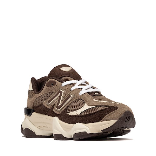 alternate view New Balance 9060 Athletic Shoe - Little Kid - Thunder Brown / Black CoffeeALT5