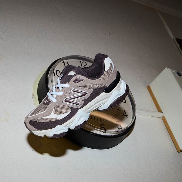 alternate view New Balance 9060 Athletic Shoe - Little Kid - Thunder Brown / Black CoffeeHERO
