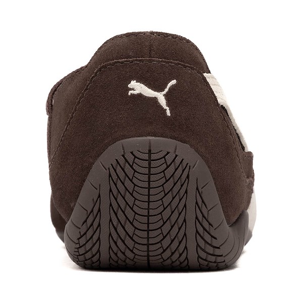 alternate view Womens PUMA Speedcat Ballet Shoe - Dark Chocolate / Warm WhiteALT4