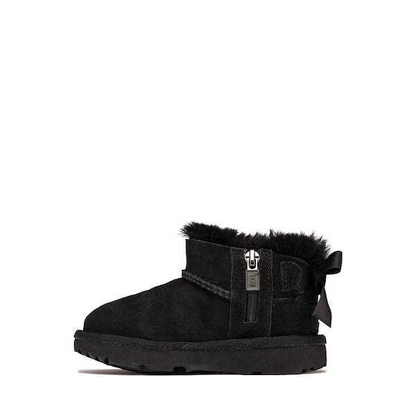 alternate view UGG&reg; Ultra Mini Bailey Bow Boot - Toddler / Little Kid - BlackALT1