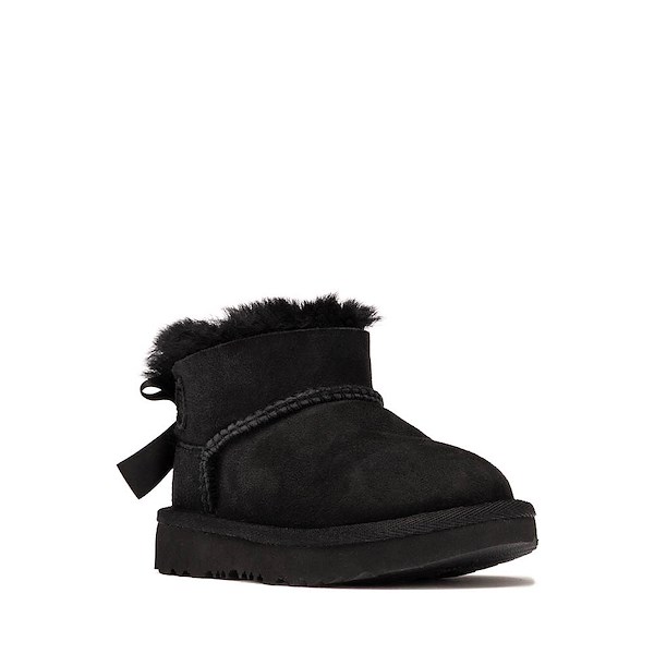 alternate view UGG&reg; Ultra Mini Bailey Bow Boot - Toddler / Little Kid - BlackALT5