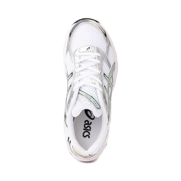 alternate view ASICS Gel-1130 Athletic Shoe - White / VerdigrisALT2