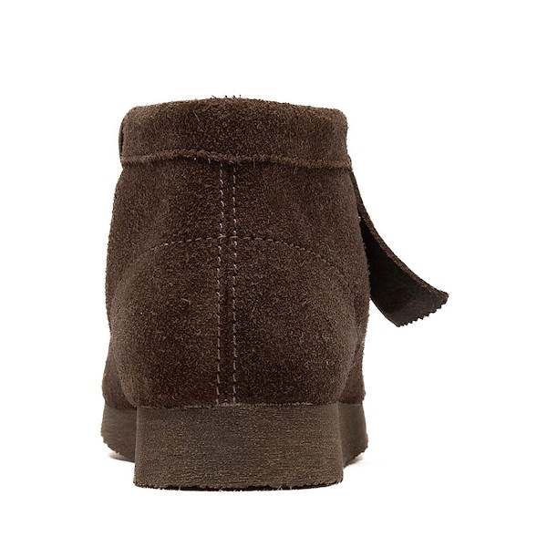alternate view Clarks Wallabee Boot - Little Kid - Chocolate Suede MonochromeALT4