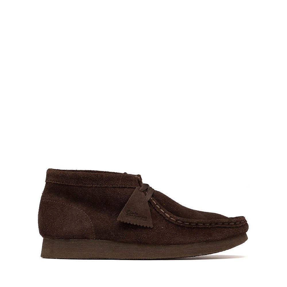 Clarks Wallabee Boot - Big Kid - Chocolate Suede Monochrome