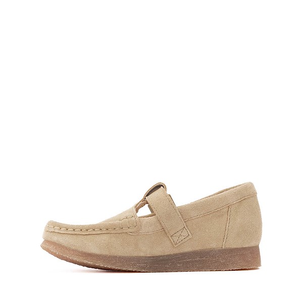 alternate view Clarks Wallabee Evo T-Bar Mocassin - Little Kid - MapleALT1