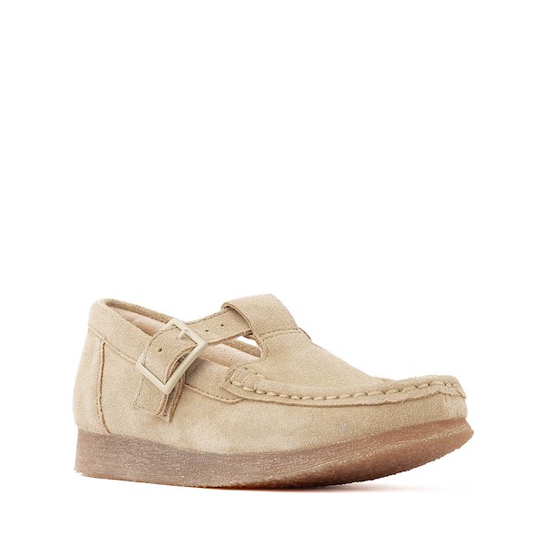 alternate view Clarks Wallabee Evo T-Bar Mocassin - Little Kid - MapleALT5