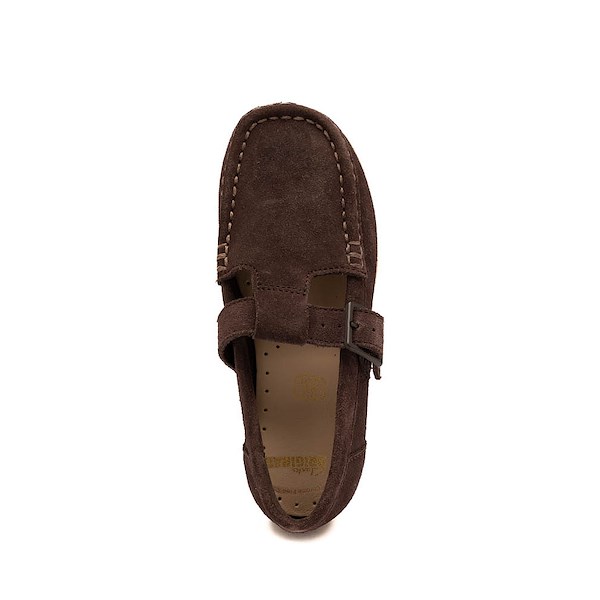 alternate view Clarks Wallabee Evo T-Bar Mocassin - Little Kid - ChocolateALT2