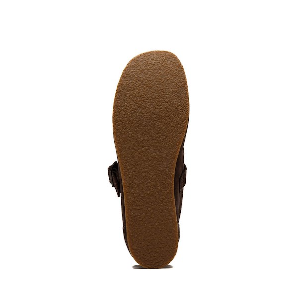 alternate view Clarks Wallabee Evo T-Bar Mocassin - Big Kid - ChocolateALT3