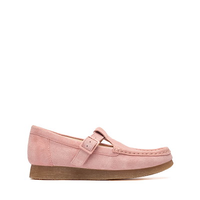 Clarks Wallabee Evo T-Bar Mocassin - Big Kid - Maple | Journeys