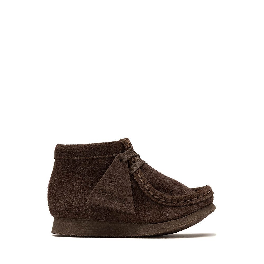 Clarks Wallabee Boot - Toddler - Chocolate Suede Monochrome