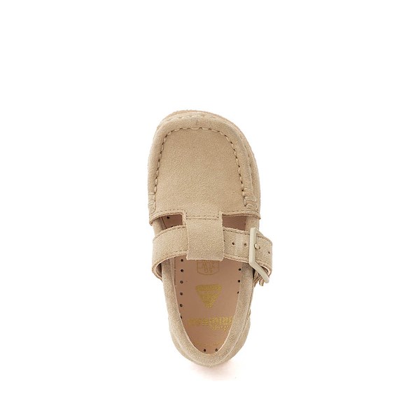alternate view Clarks Wallabee Evo T-Bar Mocassin - Toddler - MapleALT2