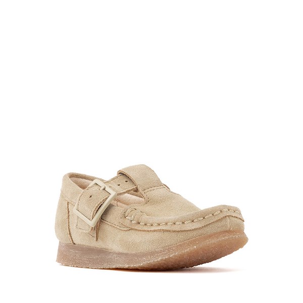 alternate view Clarks Wallabee Evo T-Bar Mocassin - Toddler - MapleALT5