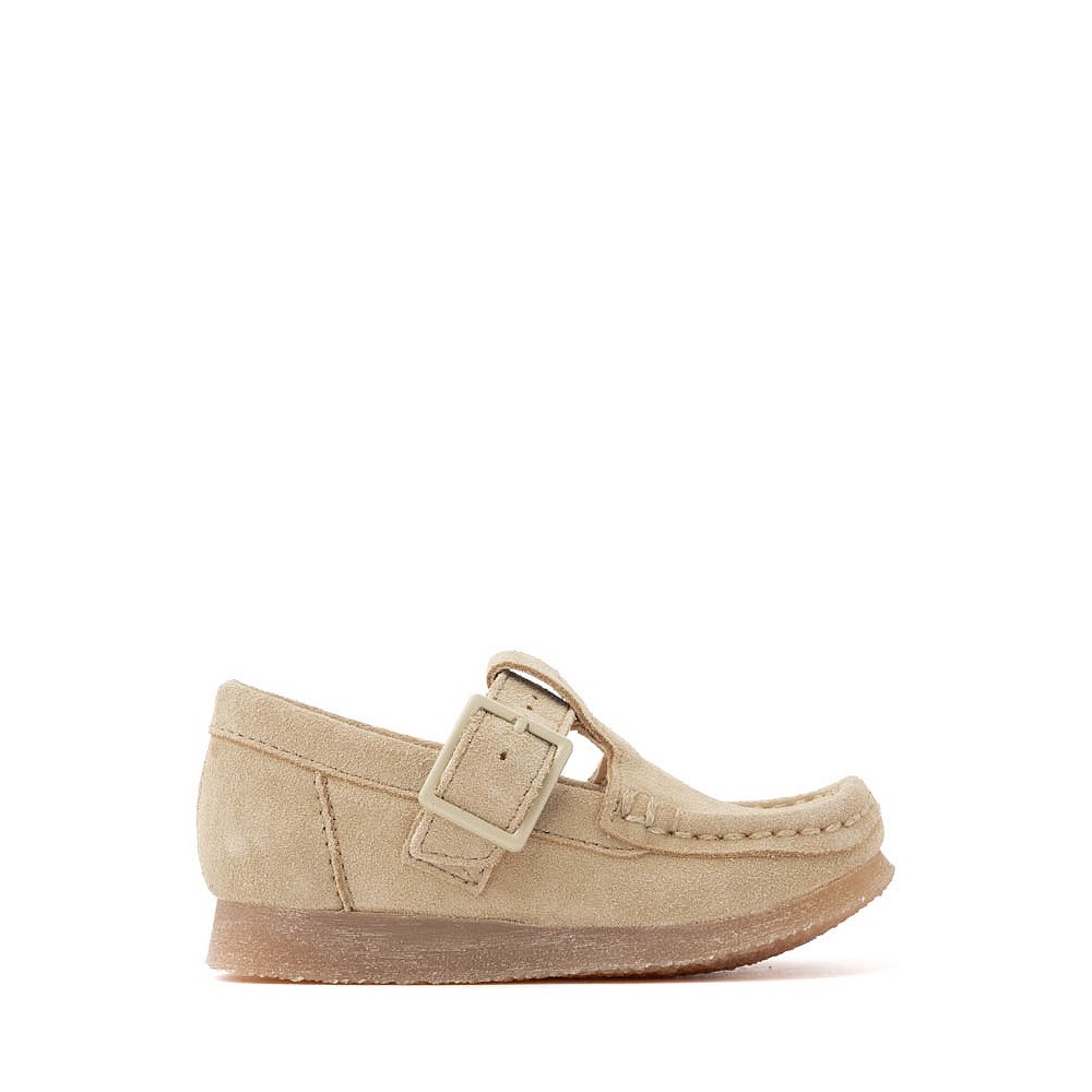 Clarks Wallabee Evo T-Bar Mocassin - Toddler - Maple