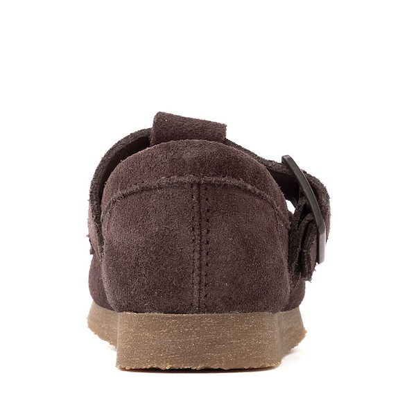 alternate view Clarks Wallabee Evo T-Bar Mocassin - Toddler - ChocolateALT4