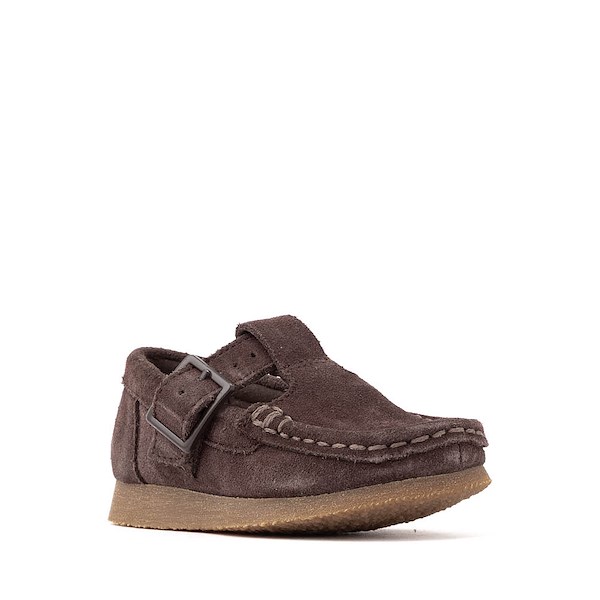 alternate view Clarks Wallabee Evo T-Bar Mocassin - Toddler - ChocolateALT5