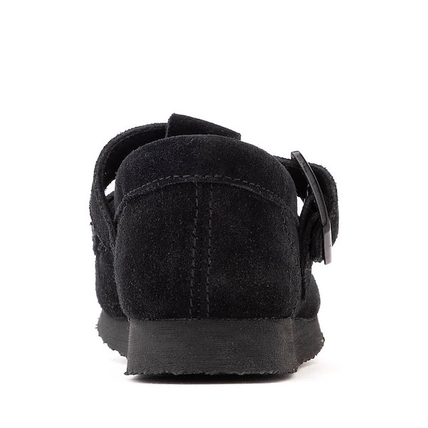 alternate view Clarks Wallabee Evo T-Bar Mocassin - Toddler - BlackALT4