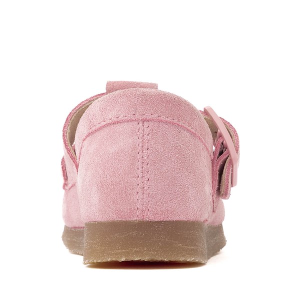 alternate view Clarks Wallabee Evo T-Bar Mocassin - Toddler - Dusty PinkALT4
