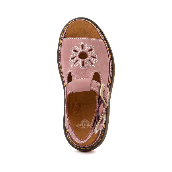 alternate view Womens Dr. Martens Dunnet Flower Sandal - Dusty Rose PinkALT2