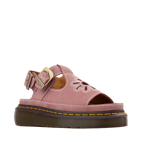 alternate view Womens Dr. Martens Dunnet Flower Sandal - Dusty Rose PinkALT5