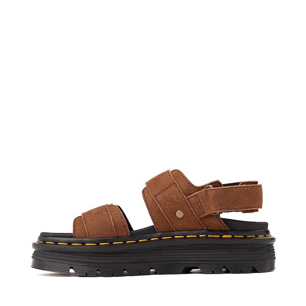 alternate view Womens Dr. Martens Zebzag Sandal - Sepia BrownALT1