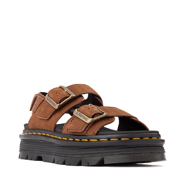 alternate view Womens Dr. Martens Zebzag Sandal - Sepia BrownALT5