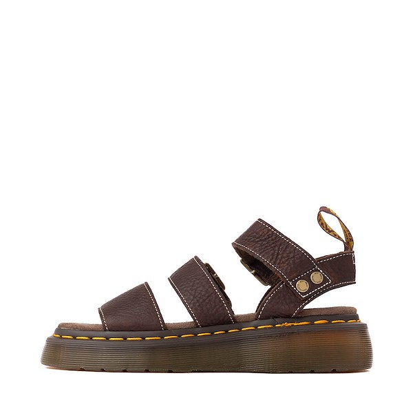 alternate view Womens Dr. Martens Gryphon Sandal - Dark BrownALT1