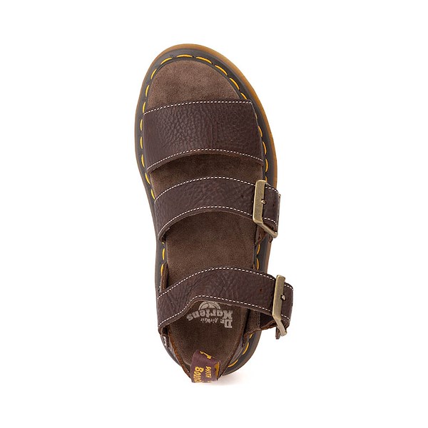 alternate view Womens Dr. Martens Gryphon Sandal - Dark BrownALT2