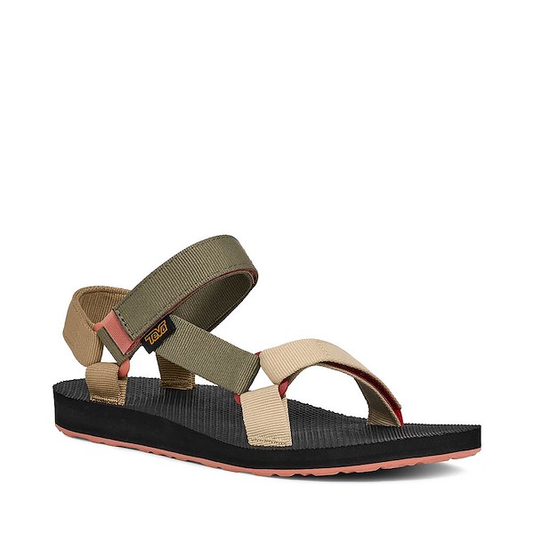 alternate view Womens Teva Original Universal Sandal - Burnt Olive MulticolorALT5