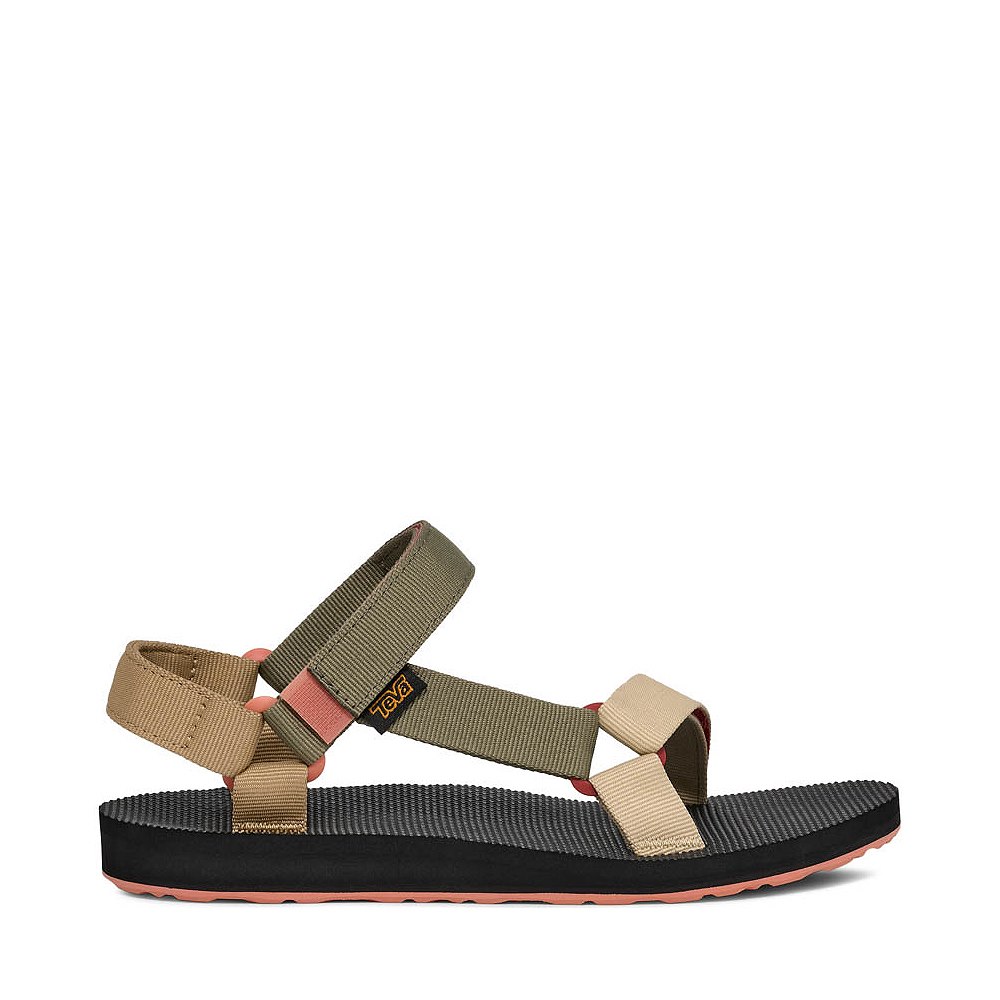 Womens Teva Original Universal Sandal - Burnt Olive Multicolor