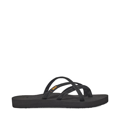Main view of Womens Teva Olowahu Flip-Flop - Black