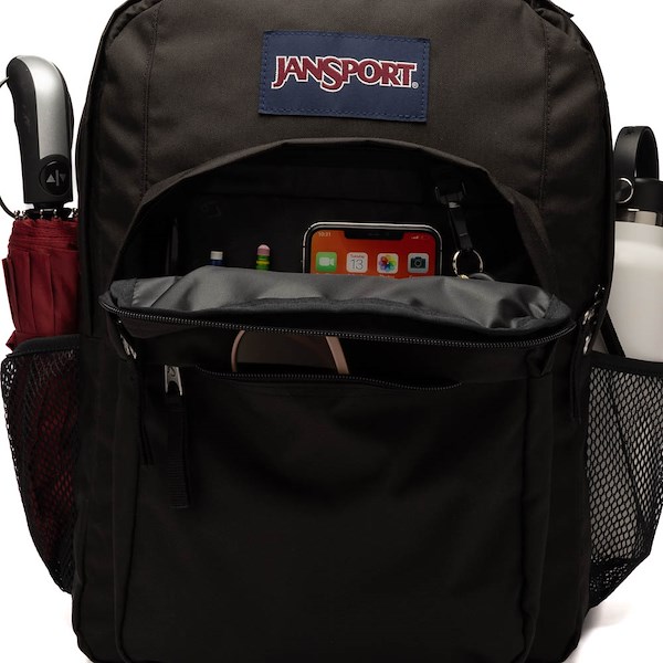alternate view JanSport Big Plans Backpack - BlackALT3B