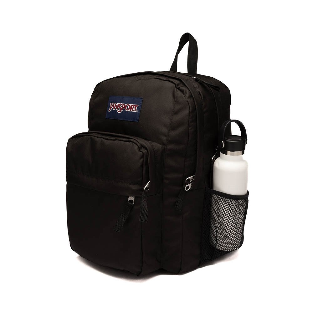jansport bag with bottle holder Cross Town Plus Backpack - Large Main Compartment, Side Water Pocket, 15-Inch Padded Laptop Sleeve and travelers who carry it all Jansport with Water Bottle Holder