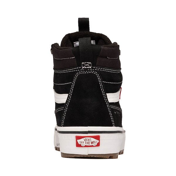 alternate view Vans Sk8-Hi Waterproof Insulated Shoe - Black / WhiteALT4