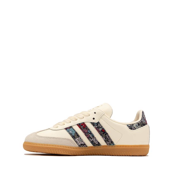 alternate view adidas x Liberty London Samba OG Athletic Shoe - Big Kid - Cream White / TalcALT1