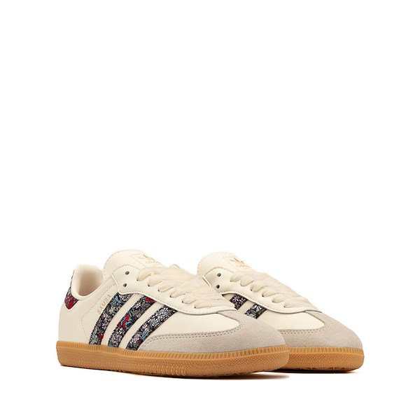 alternate view adidas x Liberty London Samba OG Athletic Shoe - Big Kid - Cream White / TalcALT5