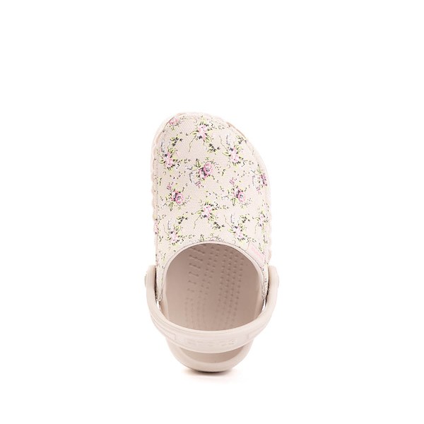 alternate view Crocs Classic Crafted Ditsy Floral Clog - Baby / Toddler - Cocoa Cr&eacute;meALT2