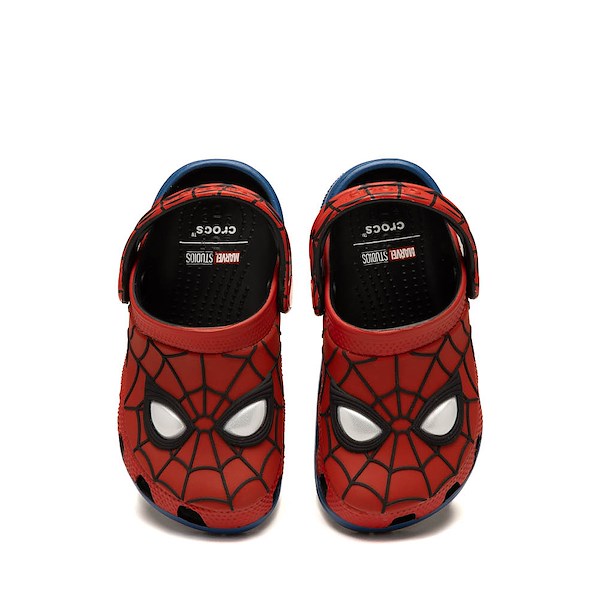 alternate view Spider-Man Crocs Classic Clog - Toddler - RedALT2