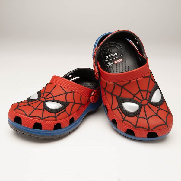 alternate view Spider-Man Crocs Classic Clog - Toddler - RedHERO