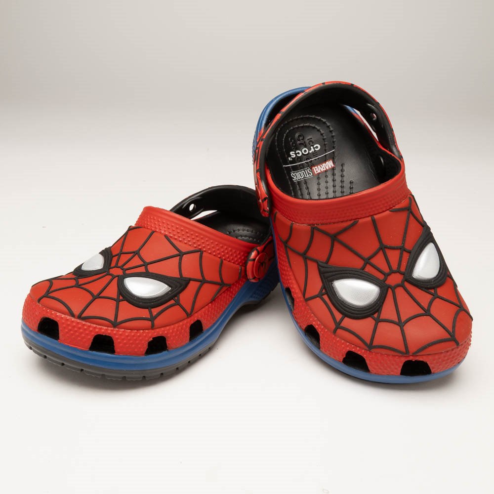 Spider-Man Crocs Classic Clog - Toddler - Red