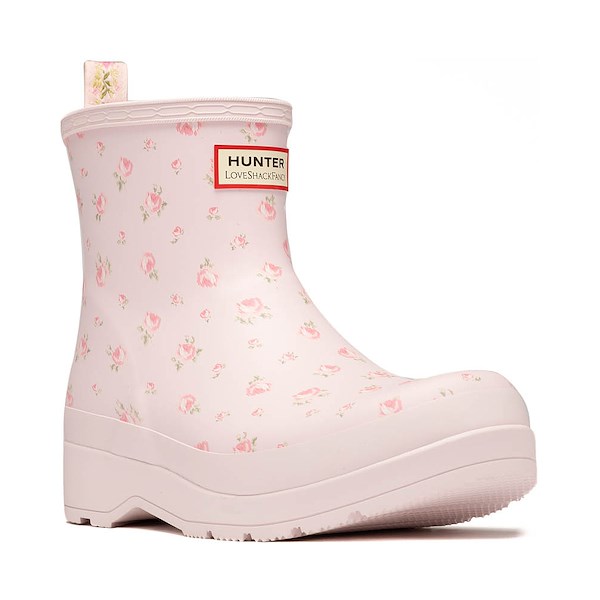 alternate view Womens Hunter x LoveShackFancy Play&trade; Short Rain Boot - Blooming HeirloomALT5