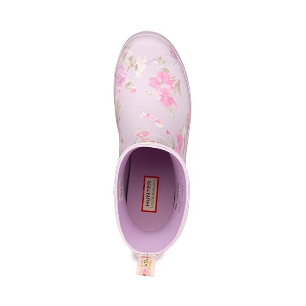 alternate view Womens Hunter x LoveShackFancy Play&trade; Short Rain Boot - Happy ThoughtsALT2