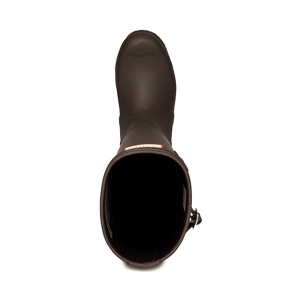alternate view Womens Hunter Original Tall Rain Boot - Dark BrownALT2