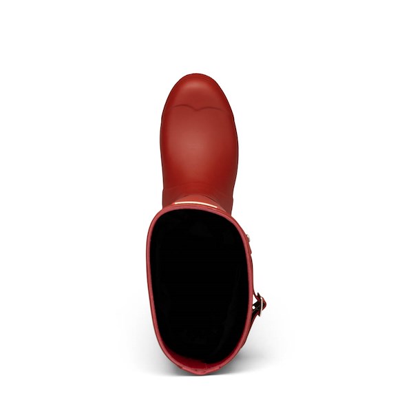 alternate view Womens Hunter Original Tall Rain Boot - Military RedALT2